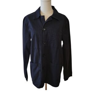 Banana Republic Black Cotton Jacket Size Medium